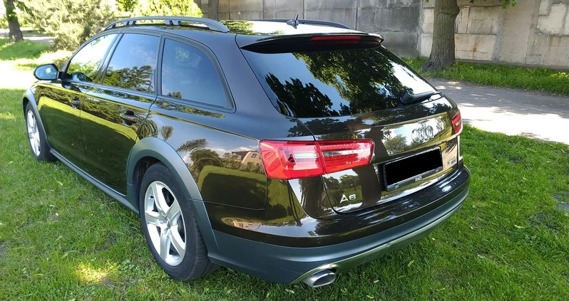 Audi A6 Allroad cena 79900 przebieg: 219000, rok produkcji 2014 z Leszno małe 121